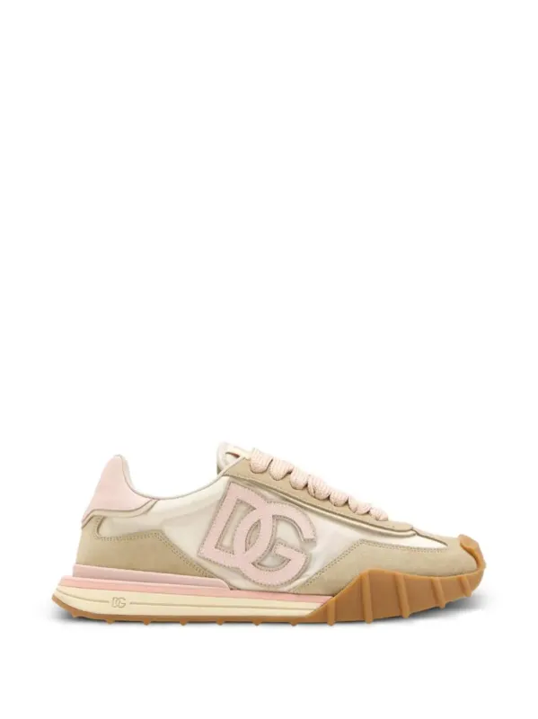 Dg Athletic Fabric And Suede Sneakers made by Dolce & Gabanna