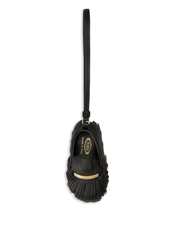 Leather Gommino Charm made by Tod's