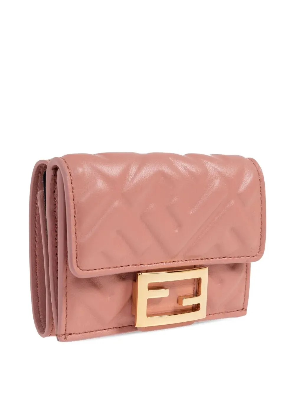Nappa Leather Baguette Micro Trifold Wallet sold by Wanan Luxury product image thumbnail 3