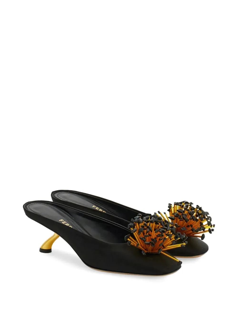 Safi S-Shaped Heel Mule sold by Wanan Luxury product image thumbnail 2