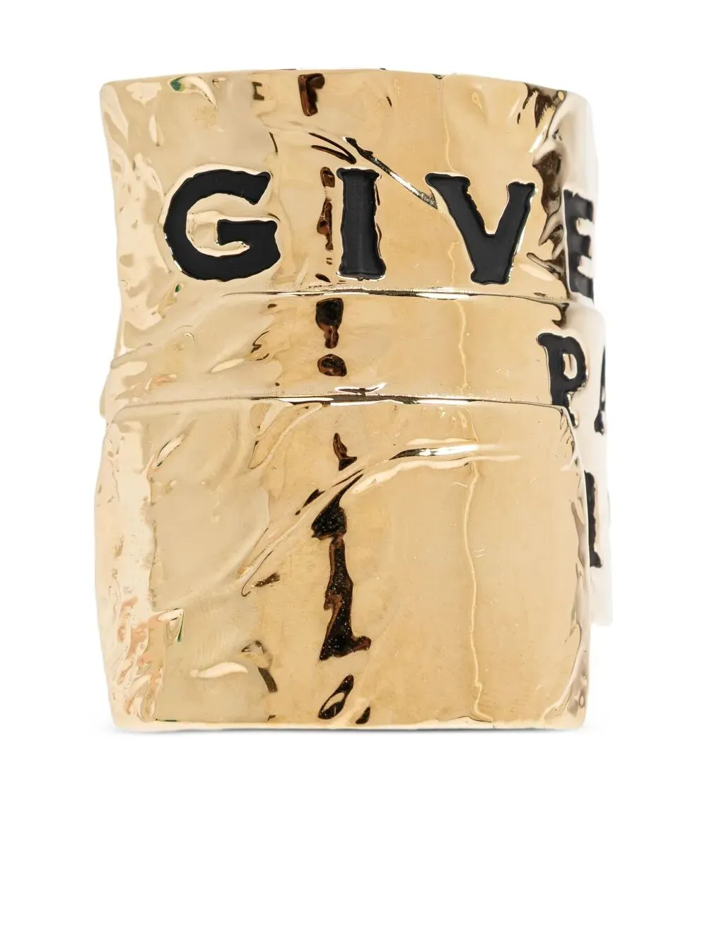 Givenchy Tape Textured Metal Cuff Bracelet sold by Wanan Luxury product image thumbnail 4