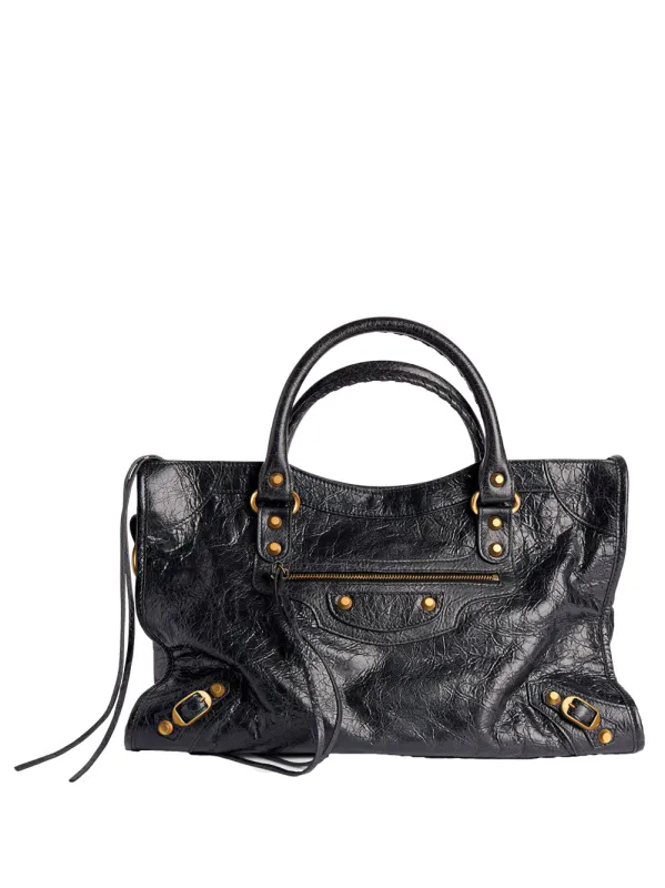 Le City Medium Bag In Arena Leather made by Balenciaga