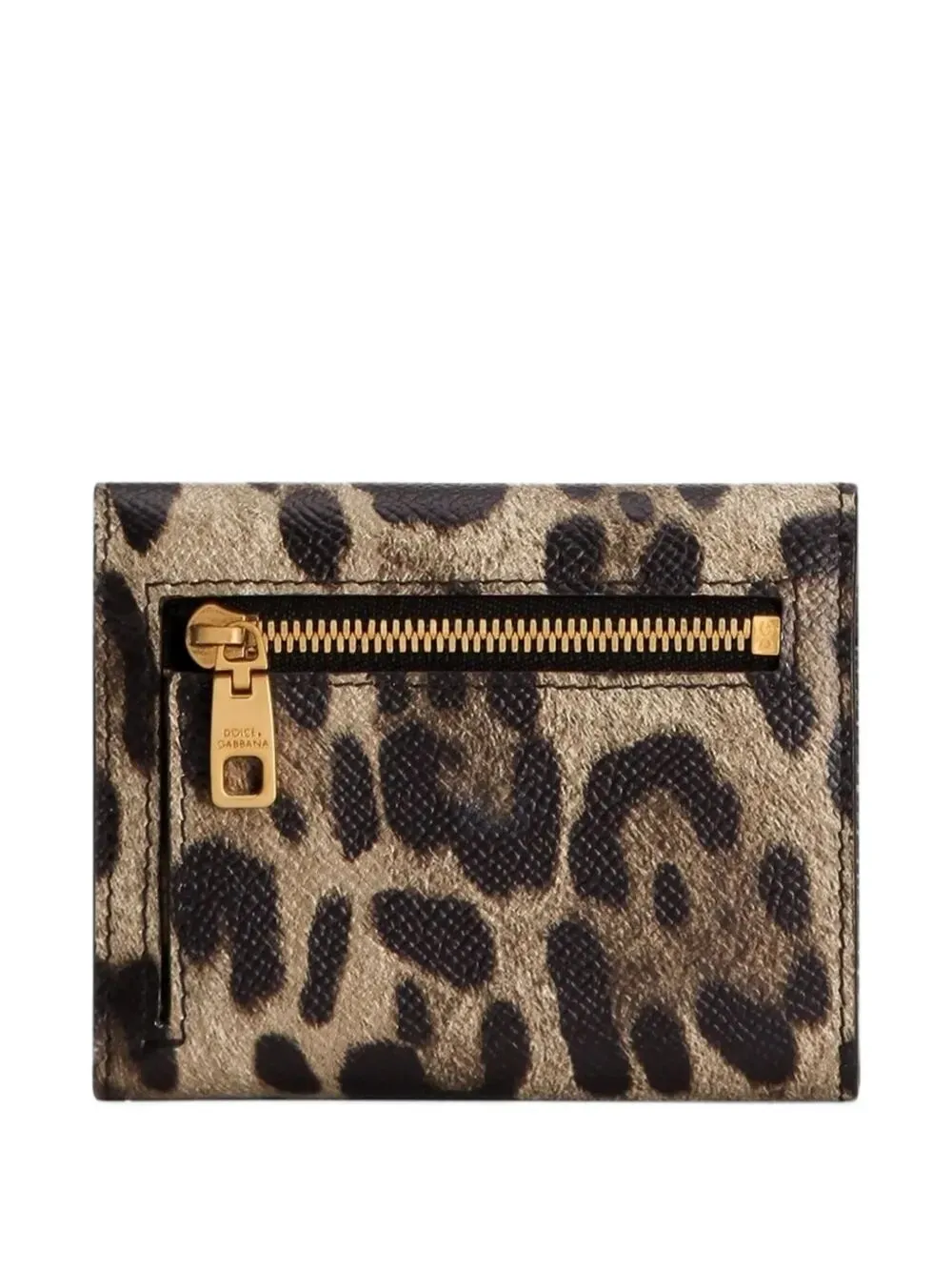 Leopard-Print Tri-Fold Wallet In Dauphine Leather sold by Wanan Luxury product image thumbnail 2