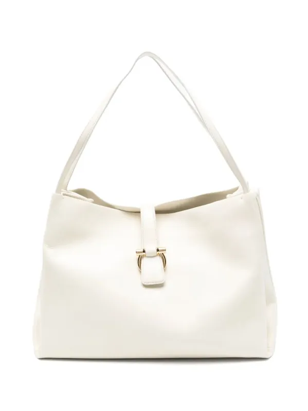 Buckle-Detail Medium Shoulder Bag made by Salvatore Ferragamo