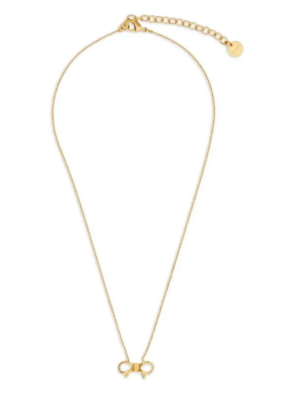 Bow Pendant Necklace made by Salvatore Ferragamo