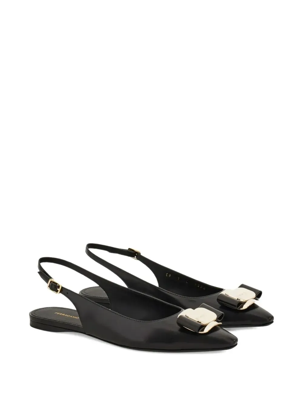 Zelmy Leather Flat Slingback sold by Wanan Luxury product image thumbnail 4