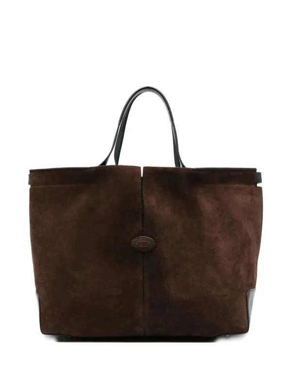Di Bag Folio Medium In Suede made by Tod's