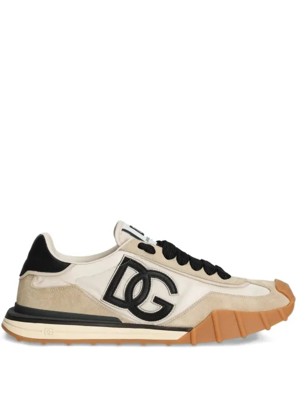 Nylon And Suede Dg Athletic Sneakers made by Dolce & Gabanna