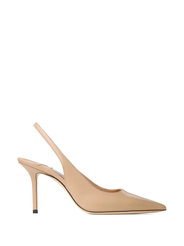 Love Sling Back 85 Leather Pumps made by Jimmy Choo