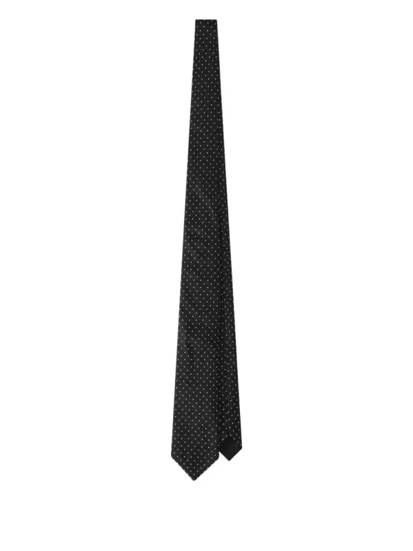 Polka-Dot Silk Tie made by Dolce & Gabanna
