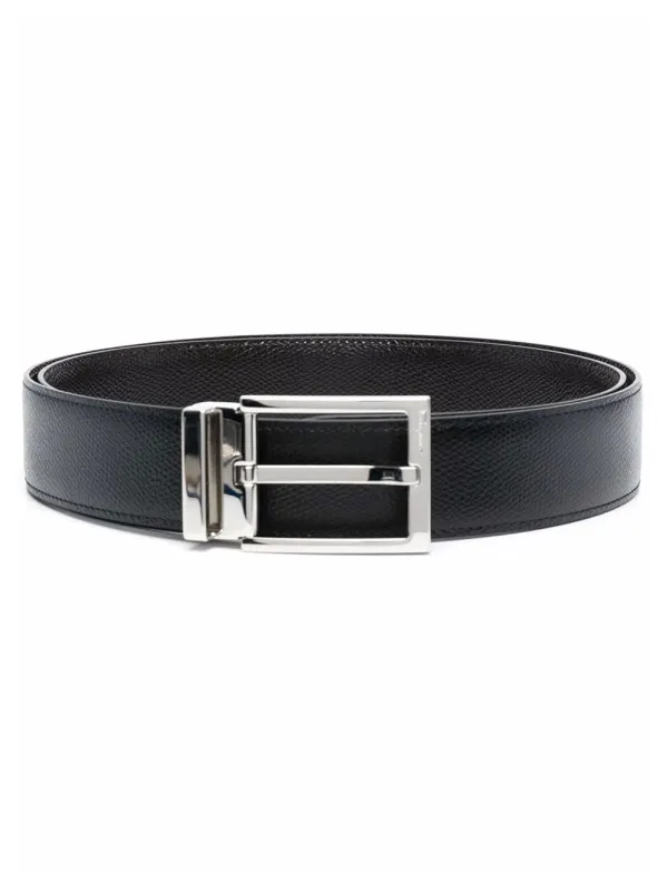 Rectangular Buckle Reversible Belt made by Salvatore Ferragamo
