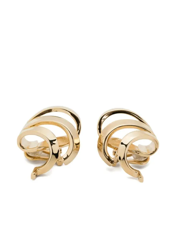 Ear Leafbig Earrings made by Salvatore Ferragamo