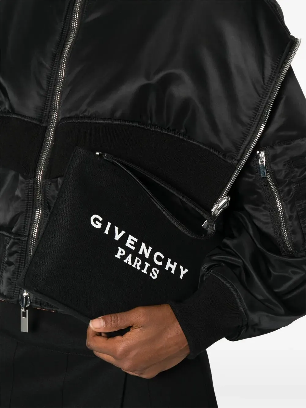 Givenchy Canvas Pouch With Zip sold by Wanan Luxury product image thumbnail 2