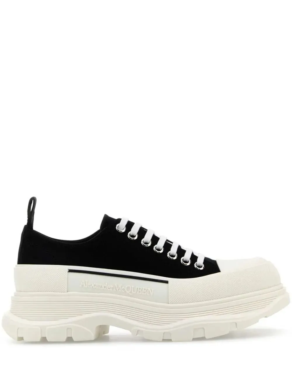 Tread Slick Canvas Lace Up Sneakers sold by Wanan Luxury