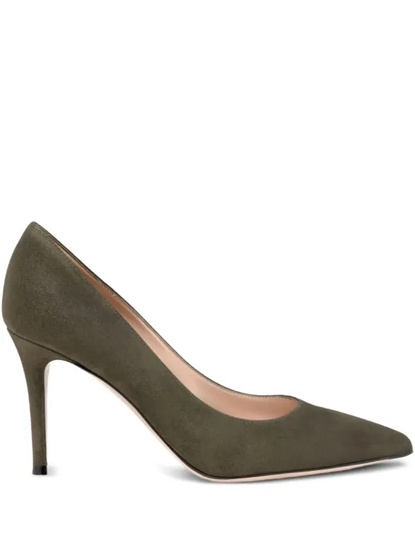 Gianvito 85 Suede Pumps made by Gianvito Rossi