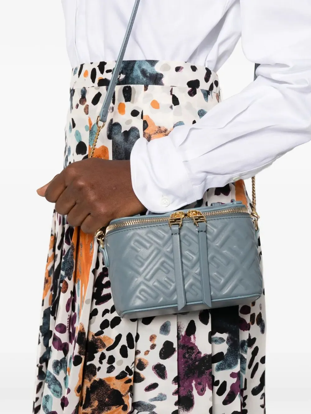 Fendi Vanity Nappa Leather Bag With Ff Motif sold by Wanan Luxury product image thumbnail 2