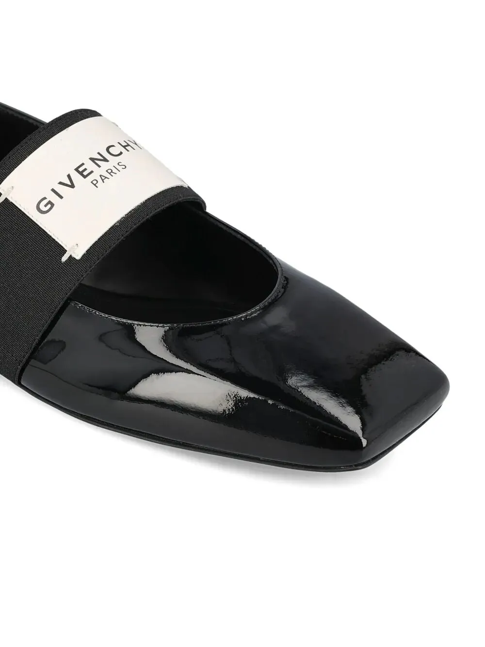 Sliced Square Ballerinas In Patent Leather sold by Wanan Luxury product image thumbnail 4