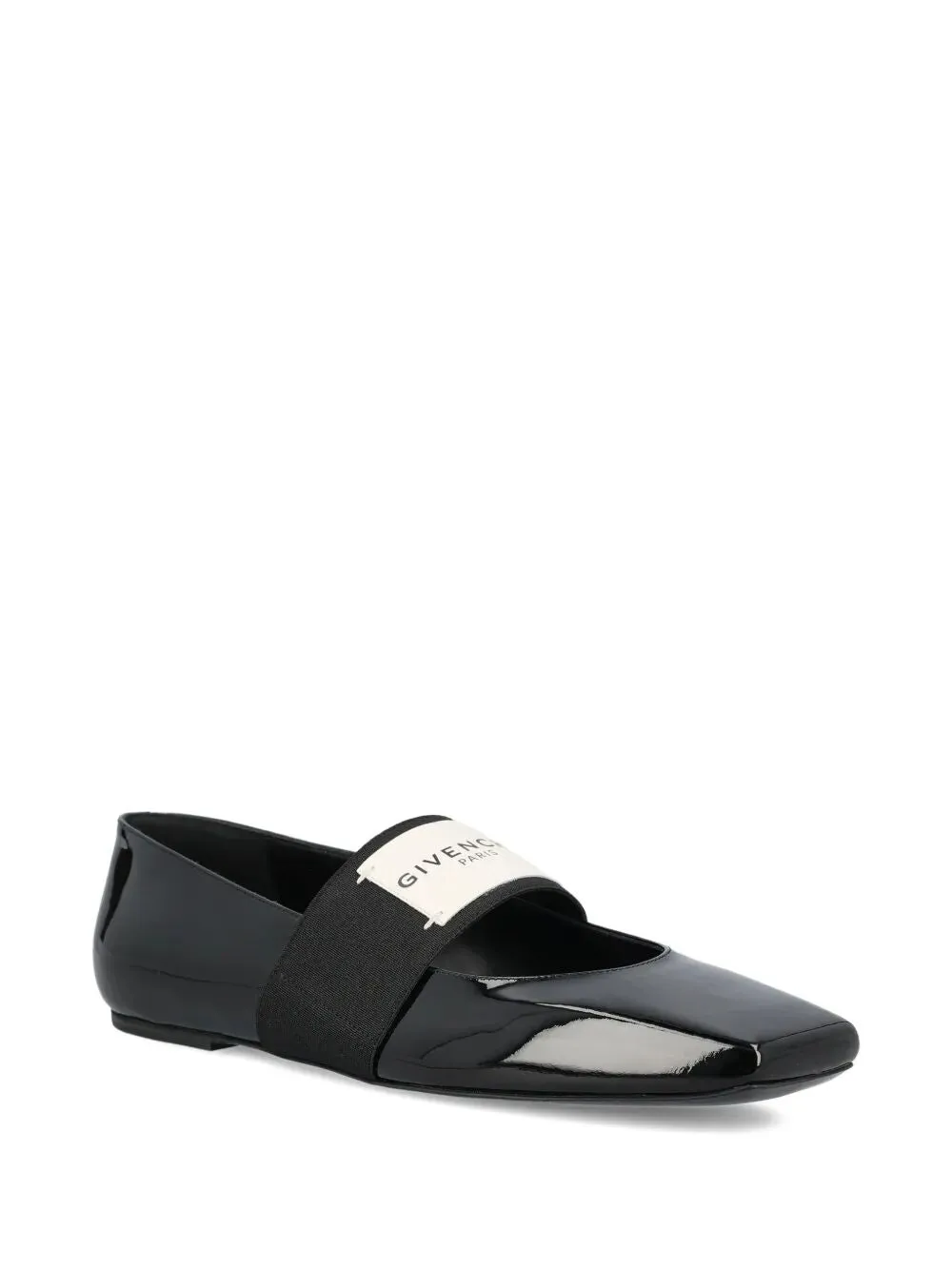 Sliced Square Ballerinas In Patent Leather sold by Wanan Luxury product image thumbnail 2