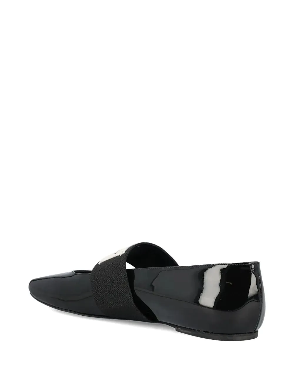 Sliced Square Ballerinas In Patent Leather sold by Wanan Luxury product image thumbnail 3