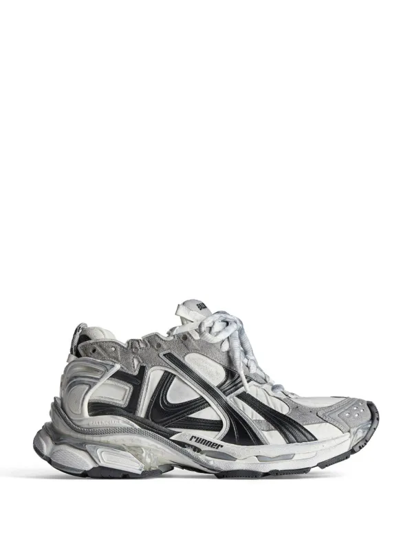 Nylon And Suede-Like Fabric Runner Sneakers made by Balenciaga