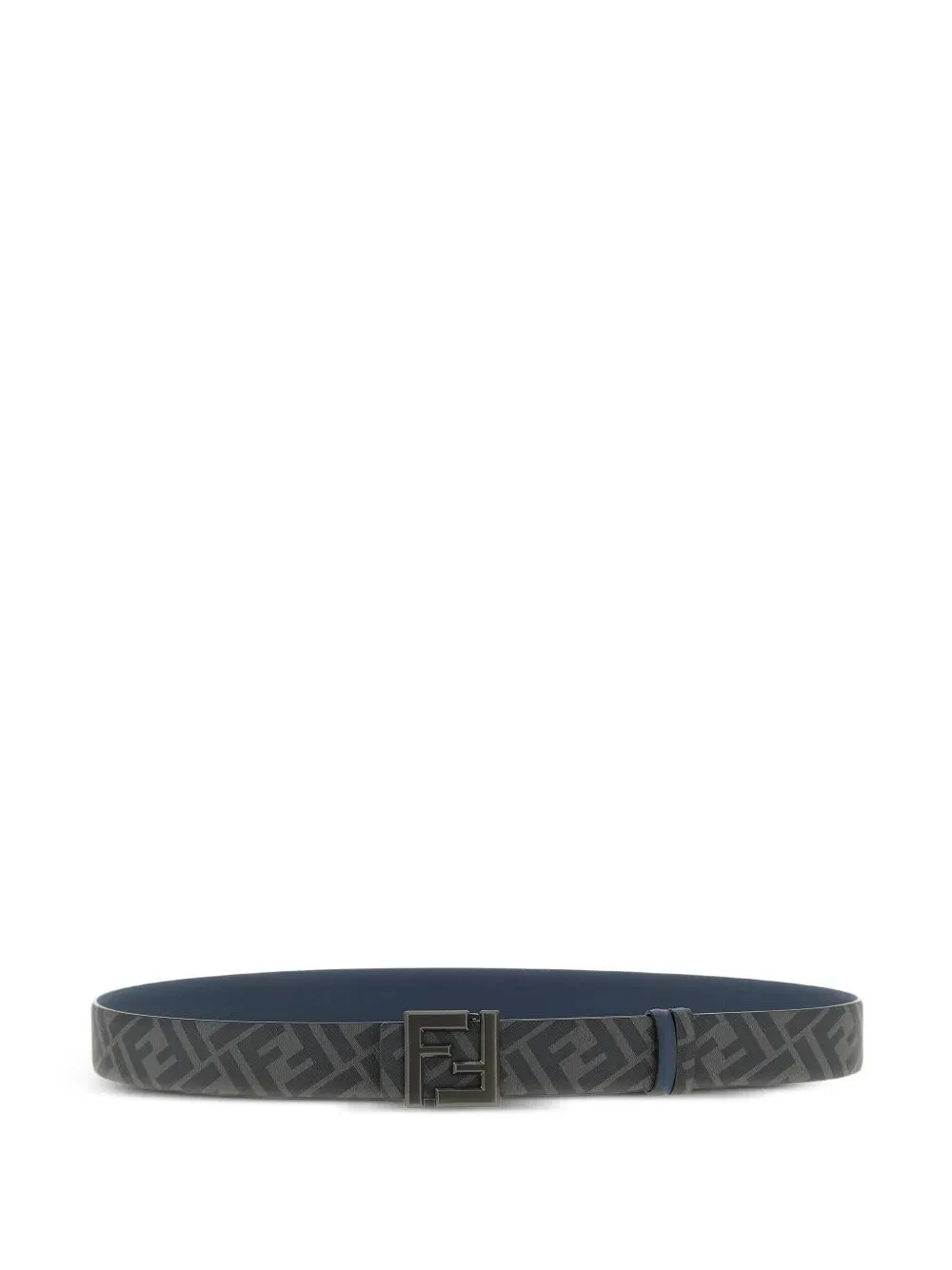 Ff Squared Leather And Ff Canvas Reversible Belt sold by Wanan Luxury product image thumbnail 2