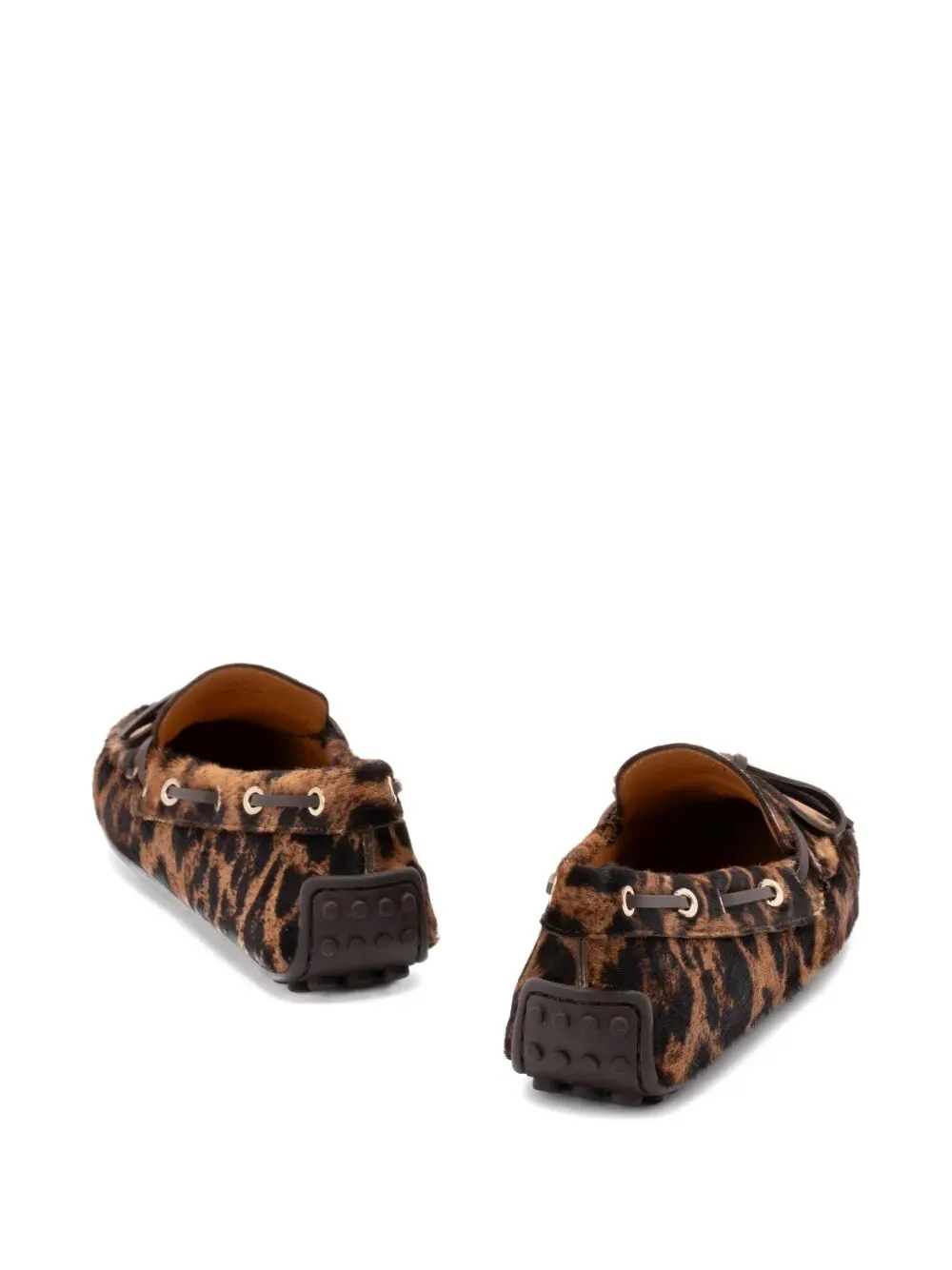 Leopard-Print Calf Hair Loafers sold by Wanan Luxury product image thumbnail 3