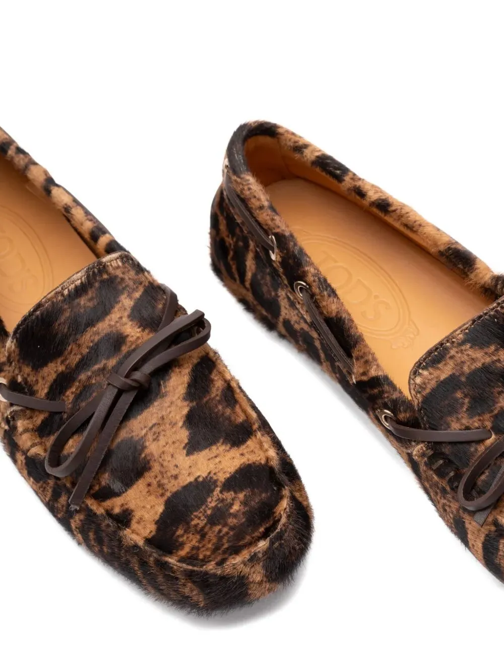 Leopard-Print Calf Hair Loafers sold by Wanan Luxury product image thumbnail 4