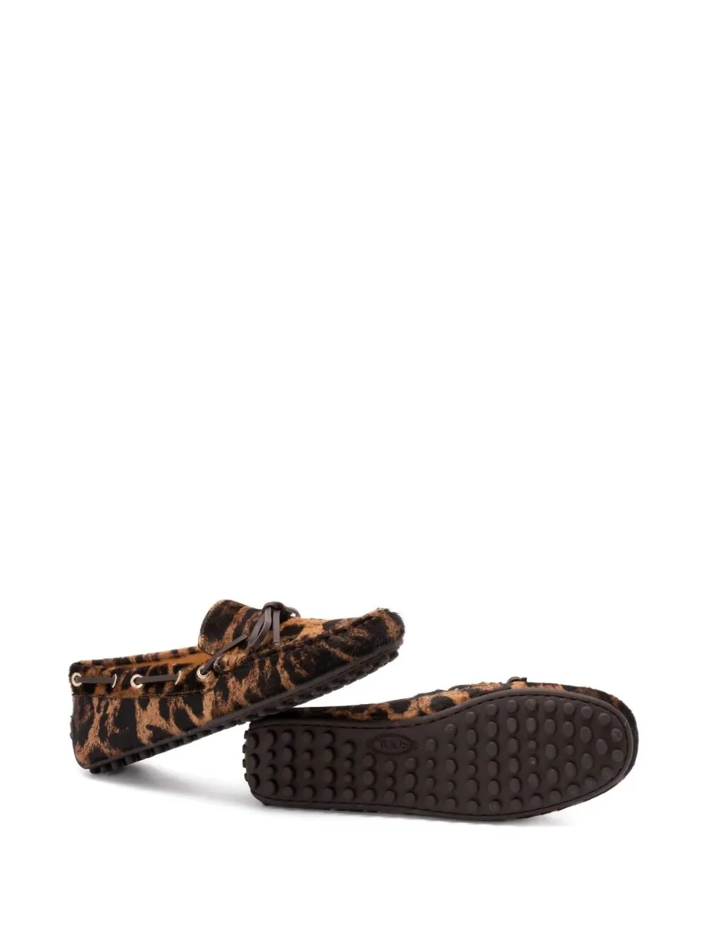 Leopard-Print Calf Hair Loafers sold by Wanan Luxury product image thumbnail 5