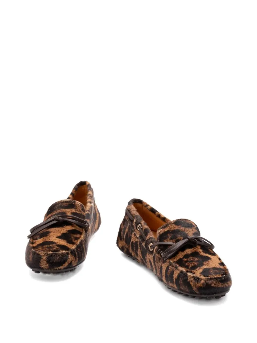 Leopard-Print Calf Hair Loafers sold by Wanan Luxury product image thumbnail 2