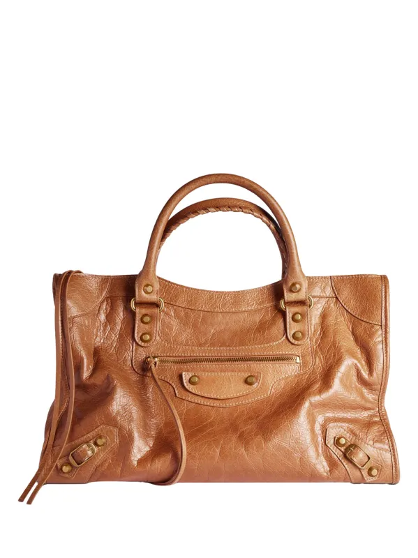 Le City Medium Bag In Arena Leather made by Balenciaga