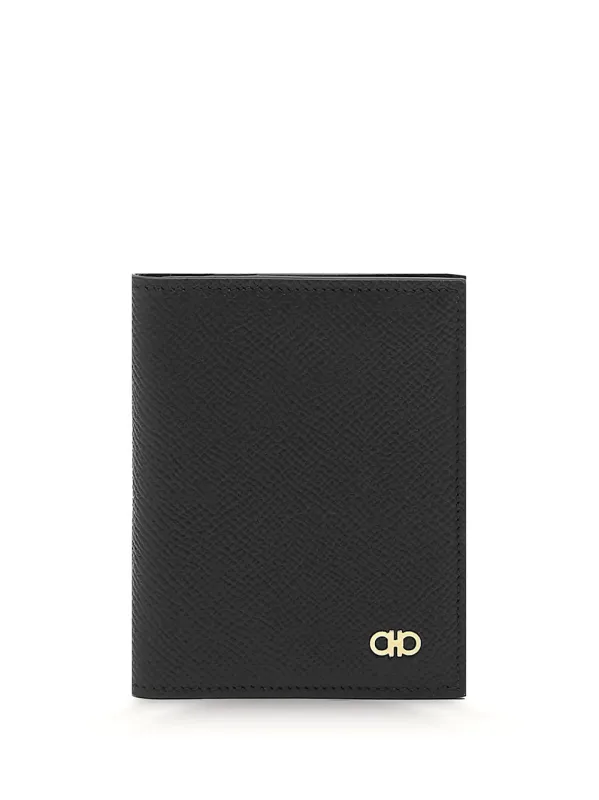 Micro Gancio Bi-Fold Card Holder made by Salvatore Ferragamo
