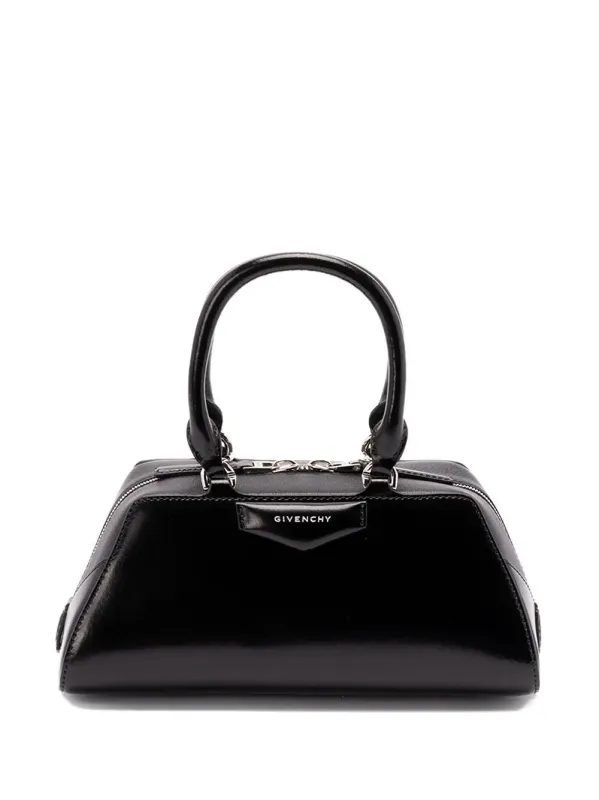 Mini Antigona East-West Bag In Box Leather made by Givenchy