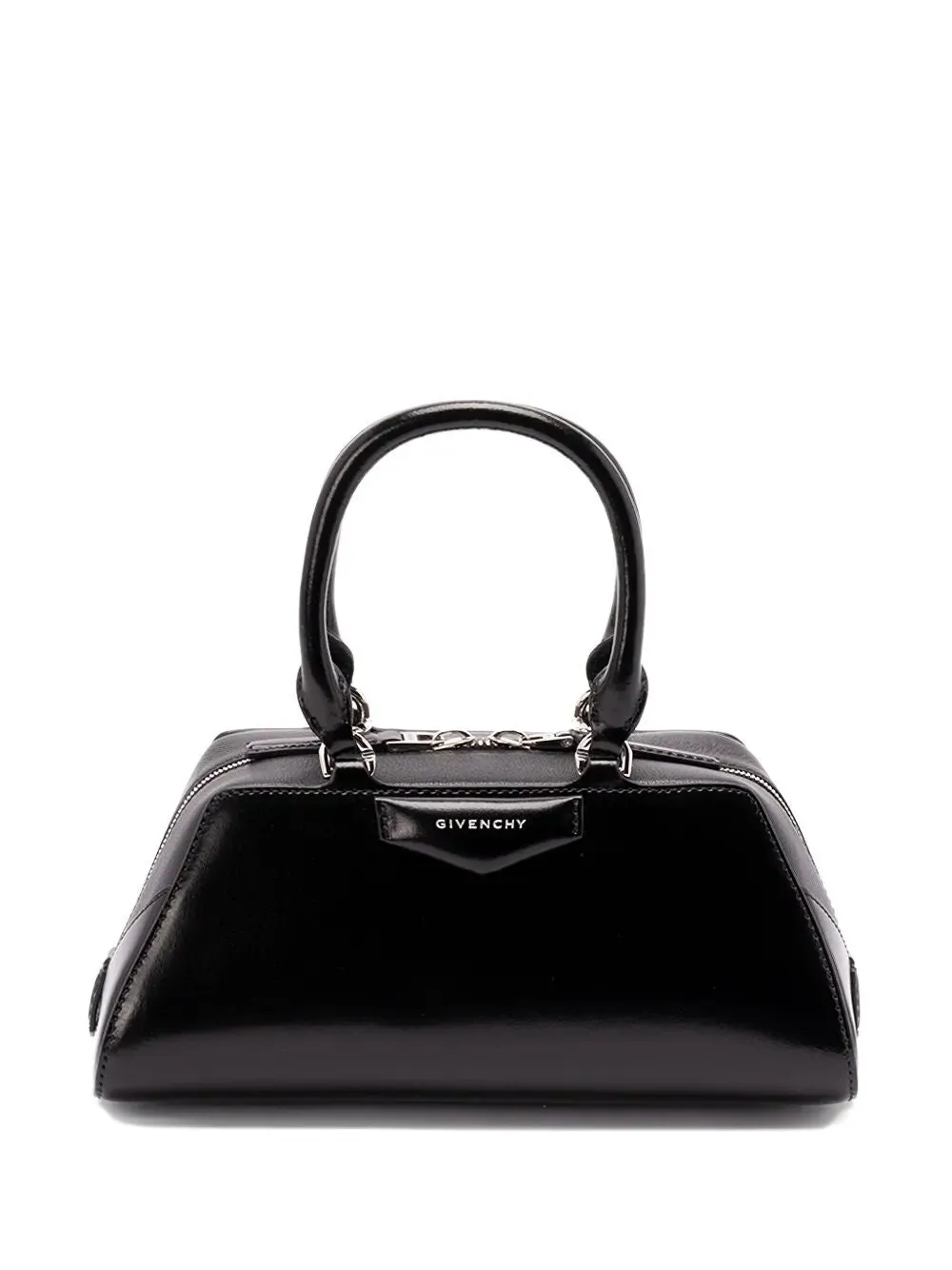 Mini Antigona East-West Bag In Box Leather sold by Wanan Luxury
