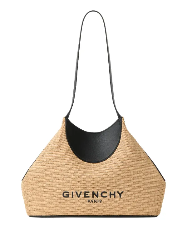 Small Facet Tote Bag In Raffia made by Givenchy