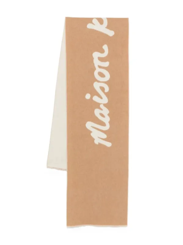 Handwriting Scarf made by MAISON KITSUNE
