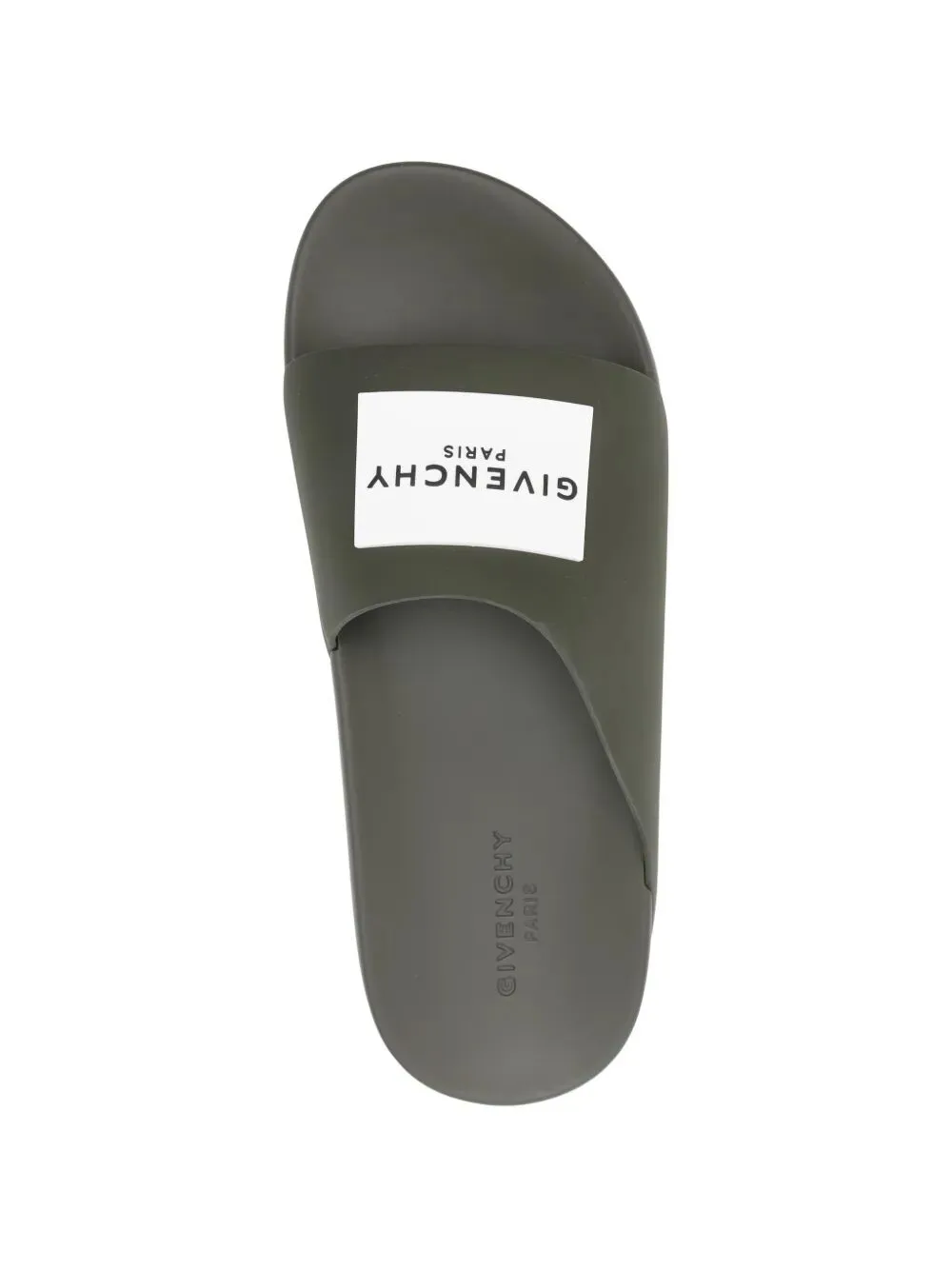 Label Slide Flat Mules In Rubber sold by Wanan Luxury product image thumbnail 4