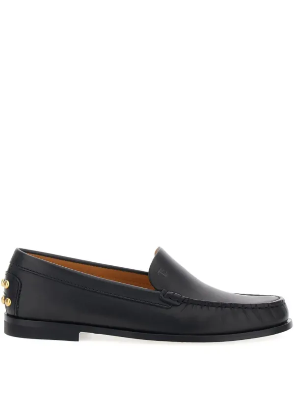 Leather Loafers With Metal Gommini made by Tod's