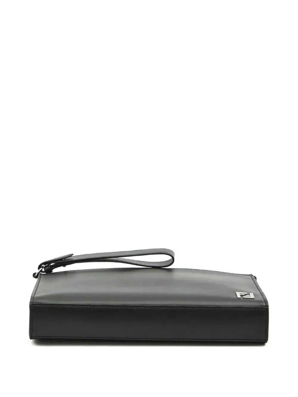 Leather And Canvas Ff Squared Clutch sold by Wanan Luxury product image thumbnail 3