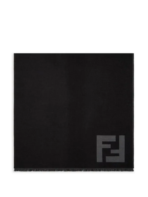 Ff Logo Scarf made by Fendi