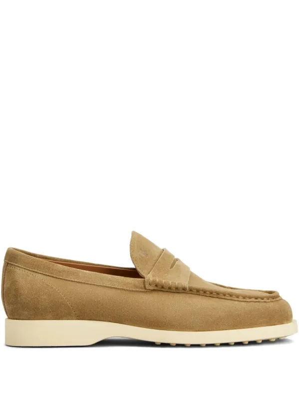 Light Suede Loafers made by Tod's