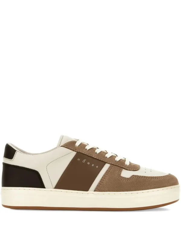 H-Tv Suede And Nappa Leather Sneakers made by Hogan
