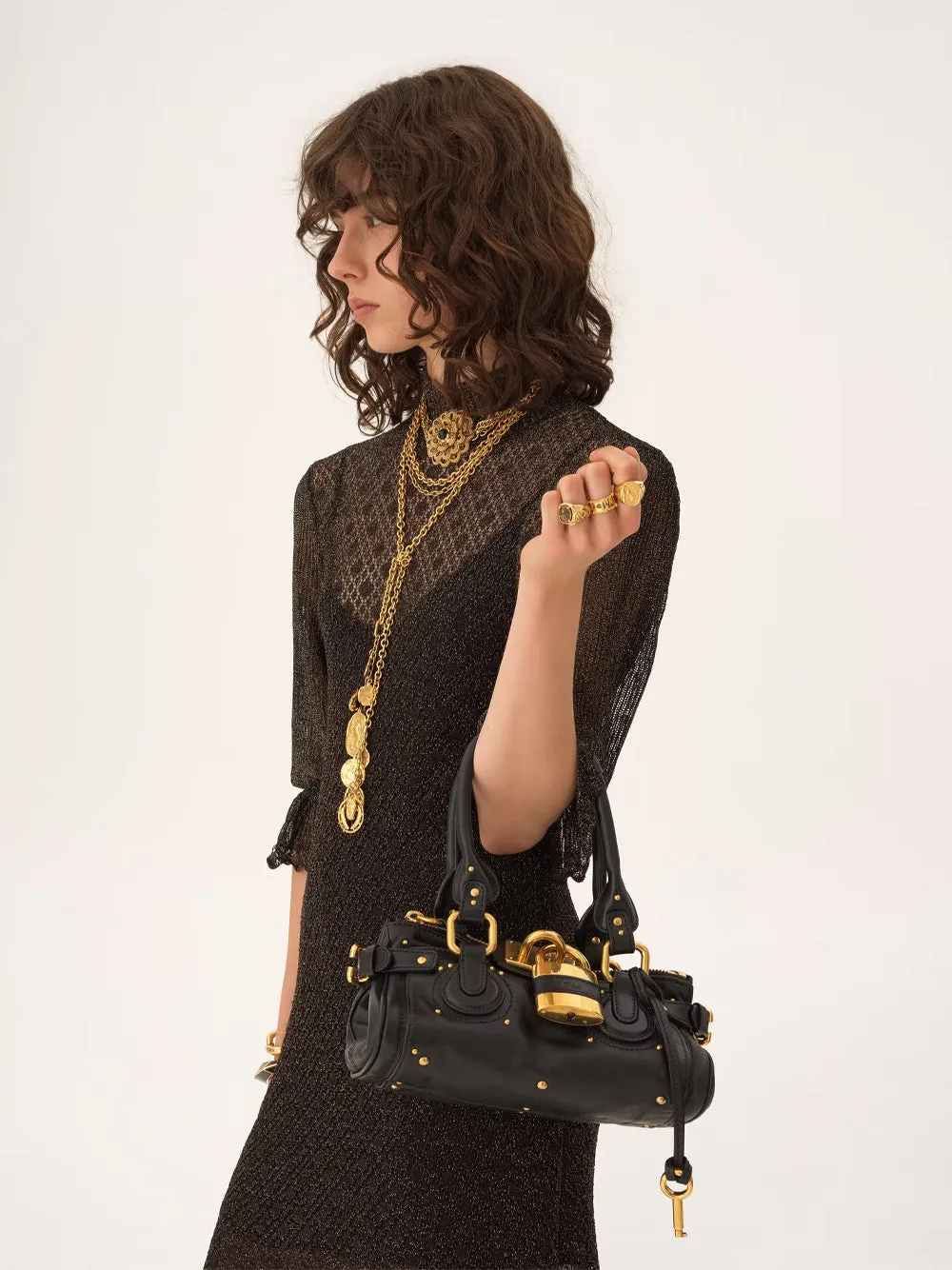 Small Paddington Bag In Grained Leather sold by Wanan Luxury product image thumbnail 2