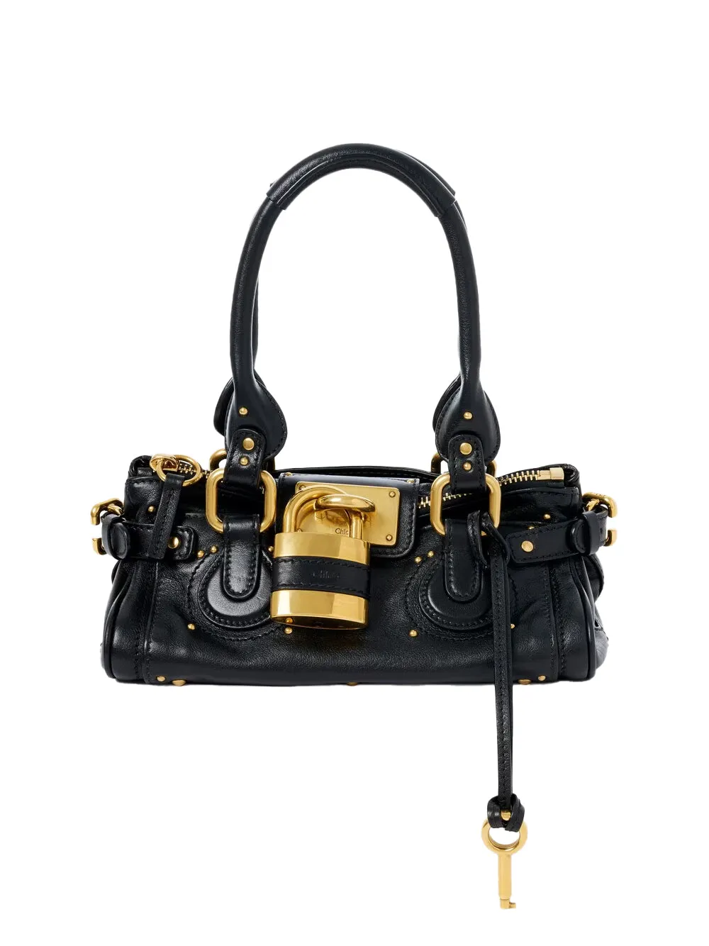 Small Paddington Bag In Grained Leather sold by Wanan Luxury