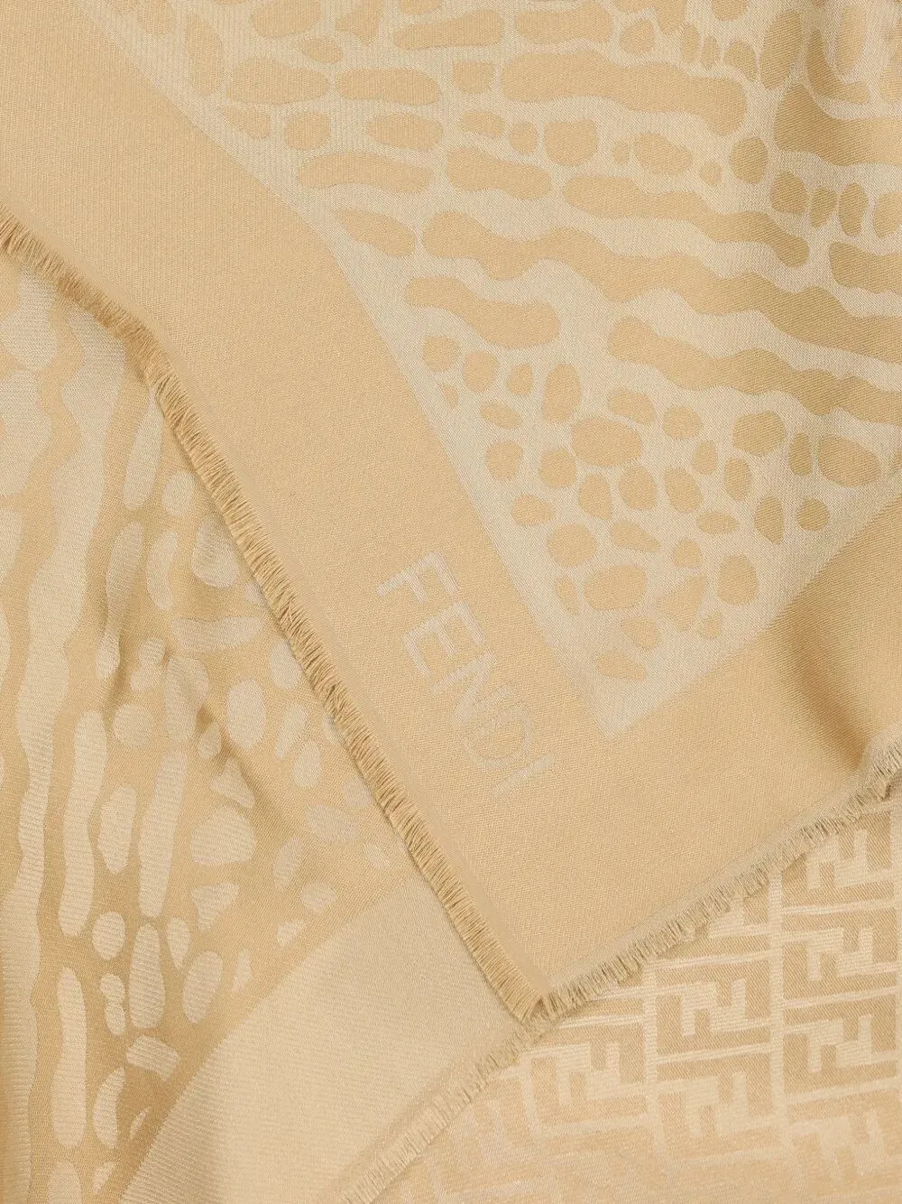 Silk Blend Squared Scarf sold by Wanan Luxury product image thumbnail 2