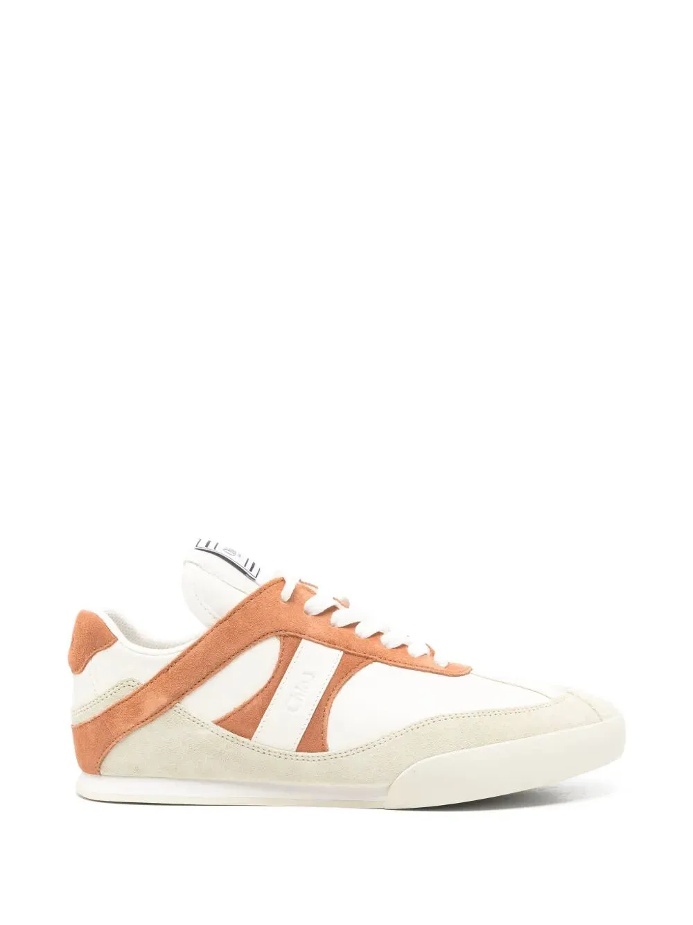 ChloÉ Kick Suede And Smooth Leather Sneakers sold by Wanan Luxury