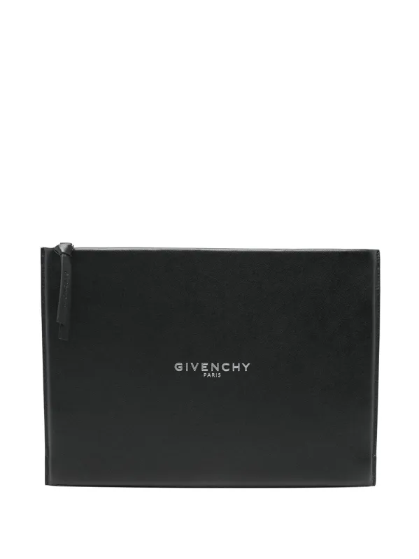 Antigona Stamped Large Pouch In Leather made by Givenchy