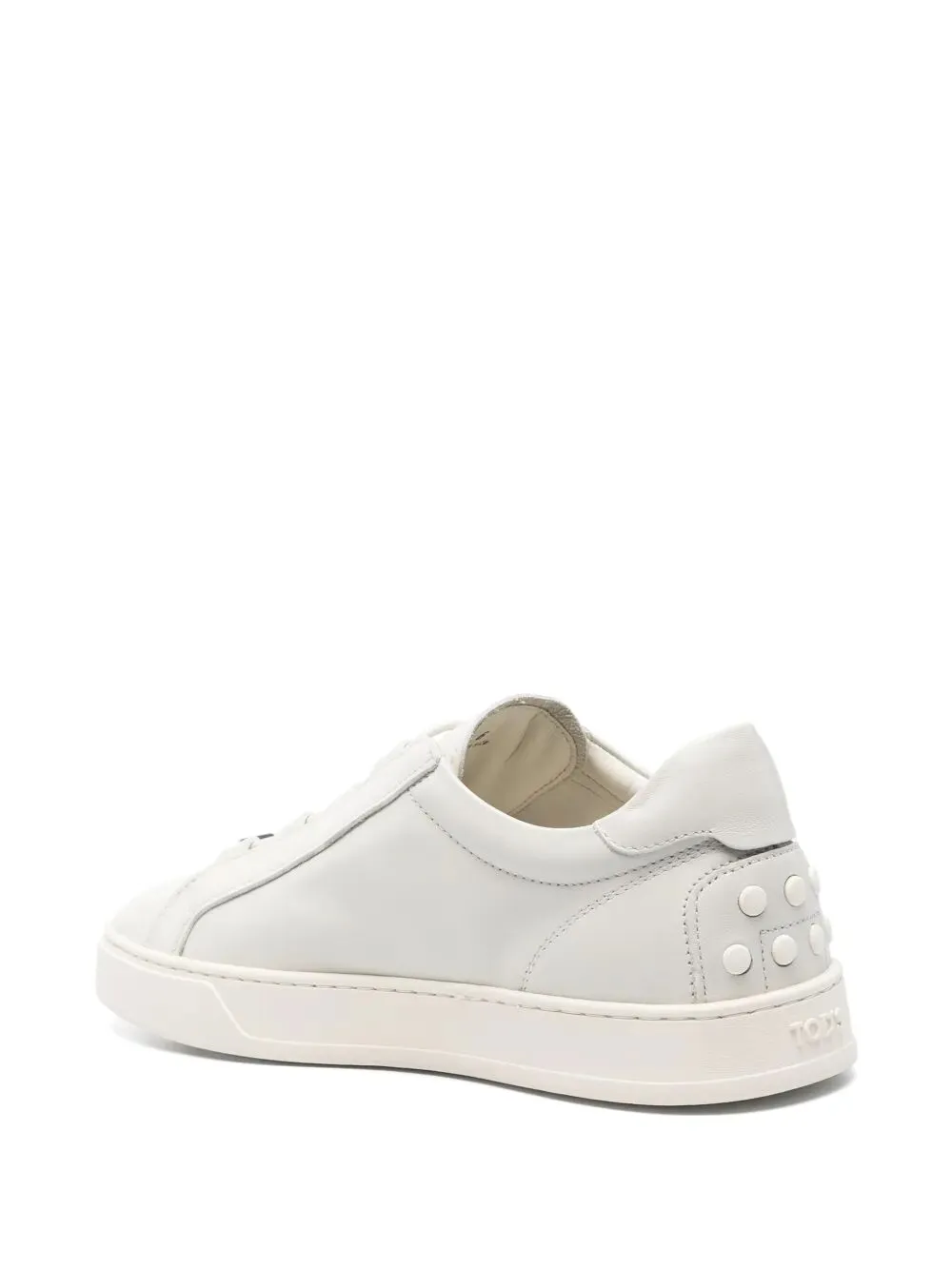 Leather Sneakers With One-Pull Lace sold by Wanan Luxury product image thumbnail 3