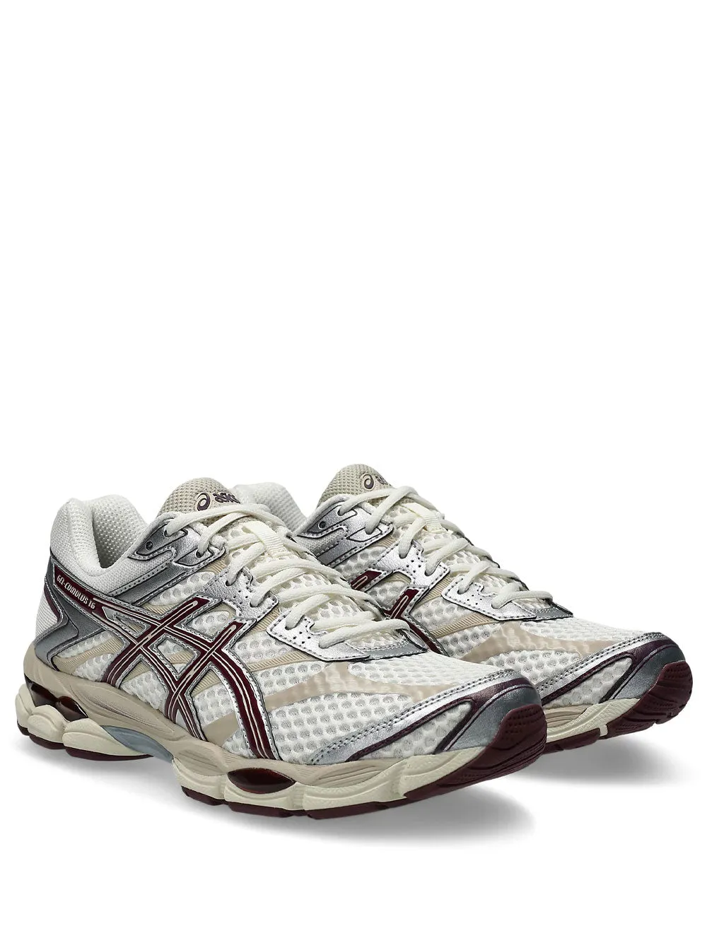 Gel-Cumulus 16 Mesh And Glossy Synthetic Leather Sneakers sold by Wanan Luxury product image thumbnail 2