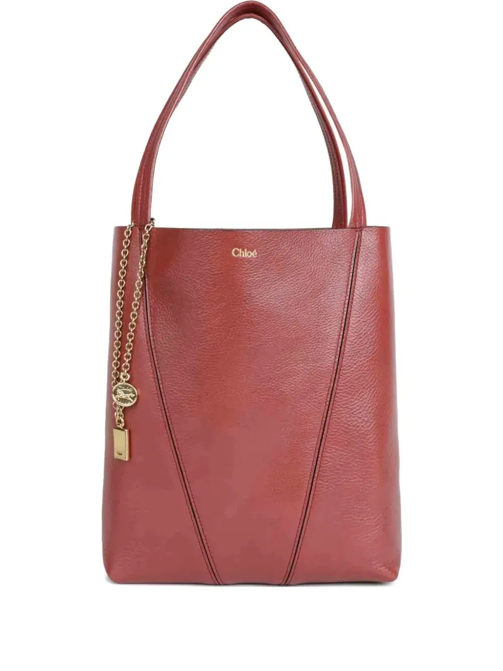 ChloÉ Spin Tote Bag In Grained Leather sold by Wanan Luxury