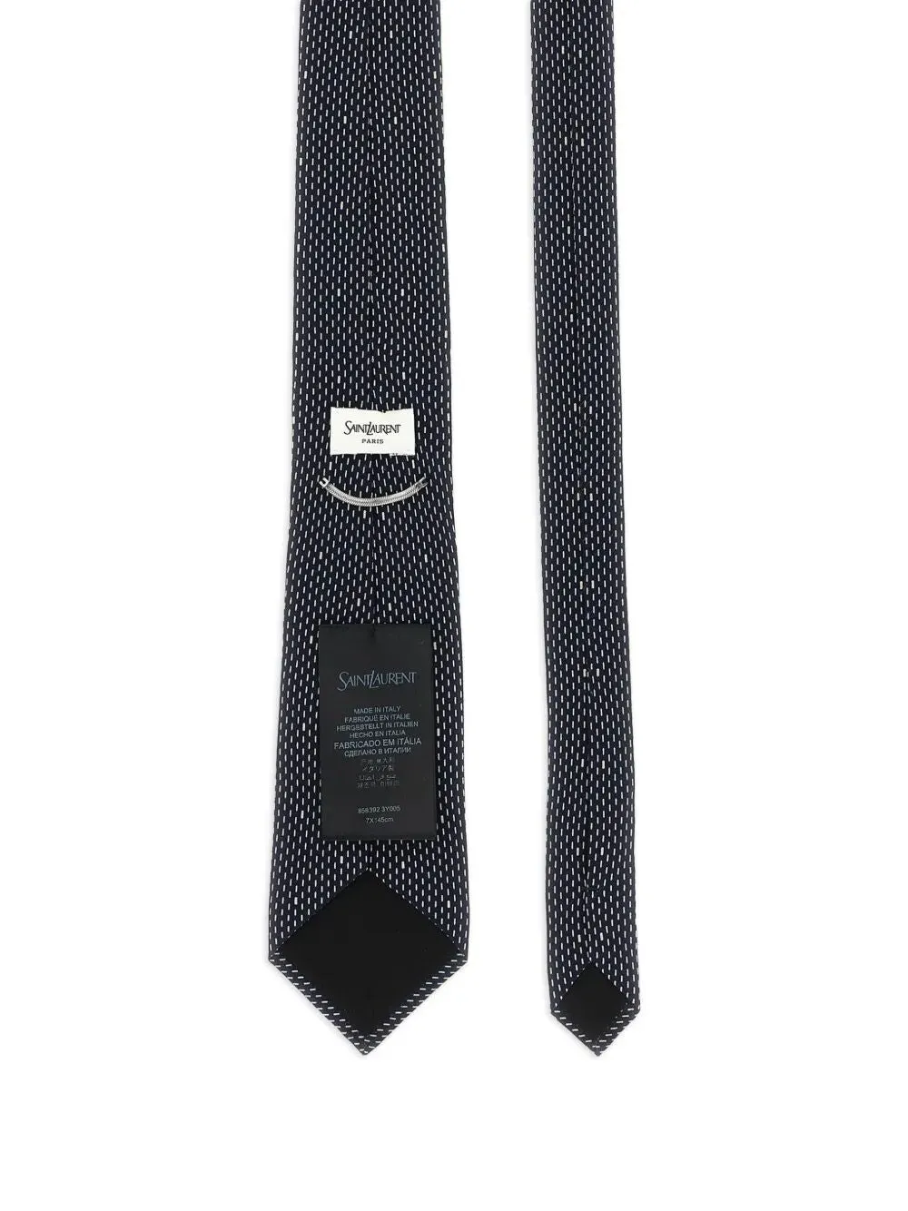Dotted Tie In Silk Crepe sold by Wanan Luxury product image thumbnail 2